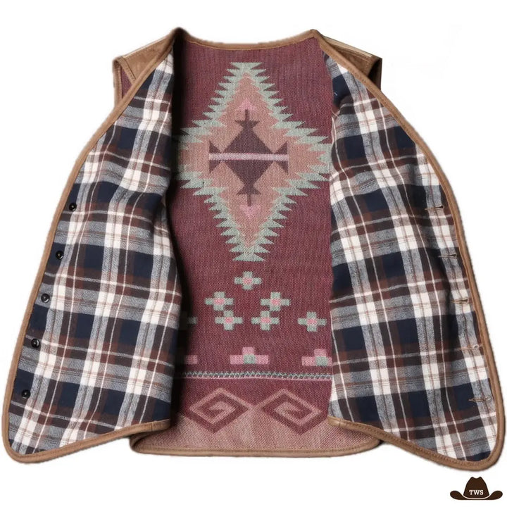 Gilet Cow-boy Vache