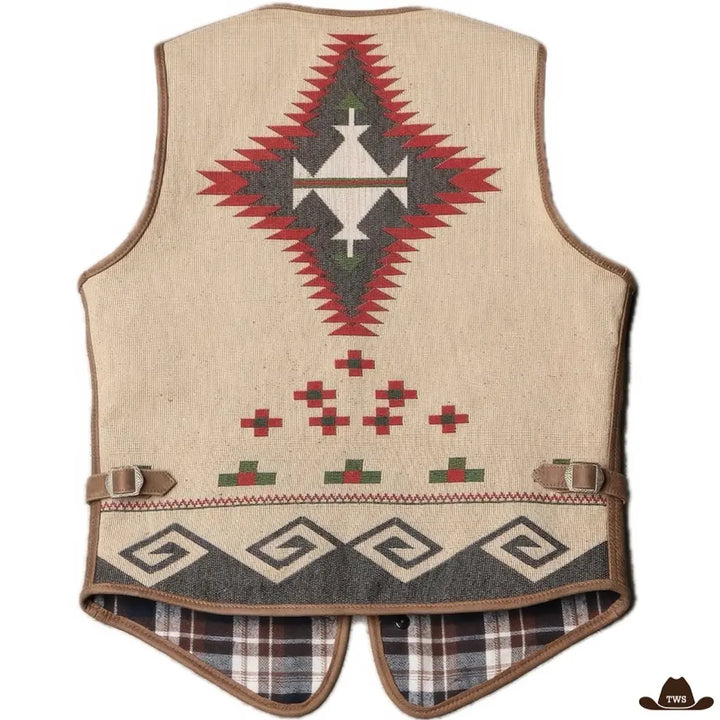 Gilet Cowboy Vache Arrière