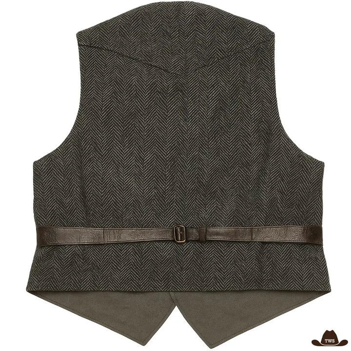 Gilet de Cowboy Cuir