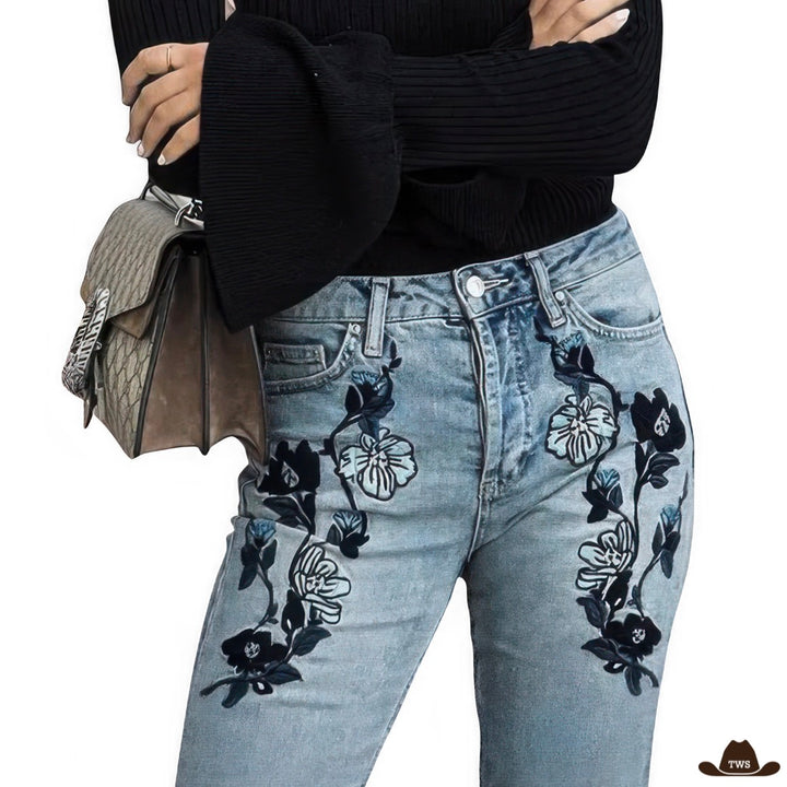 Jean Cow-boy Femme