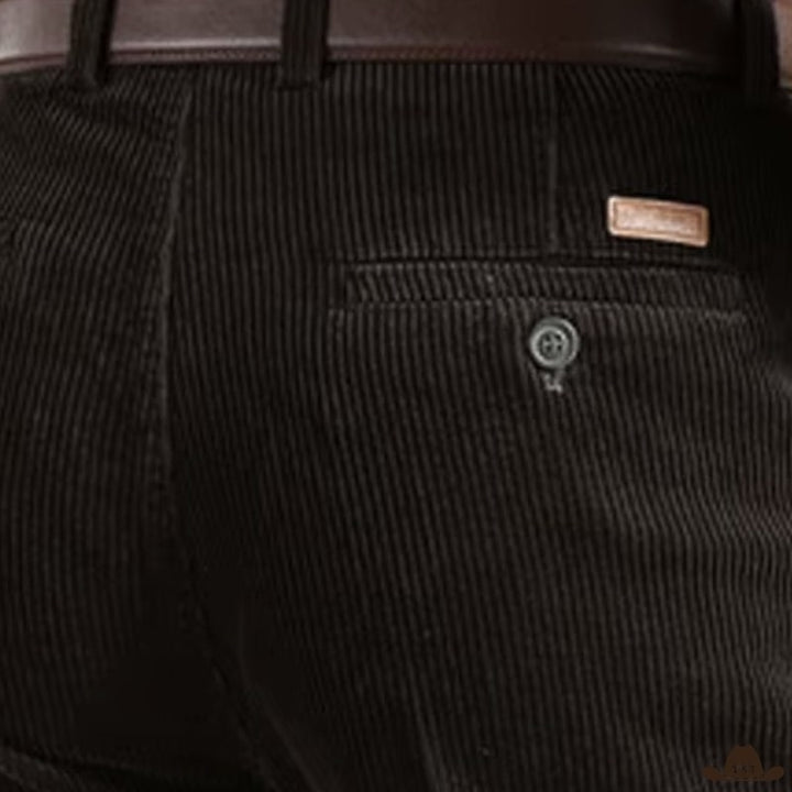 Pantalon Cowboy Velours Marron