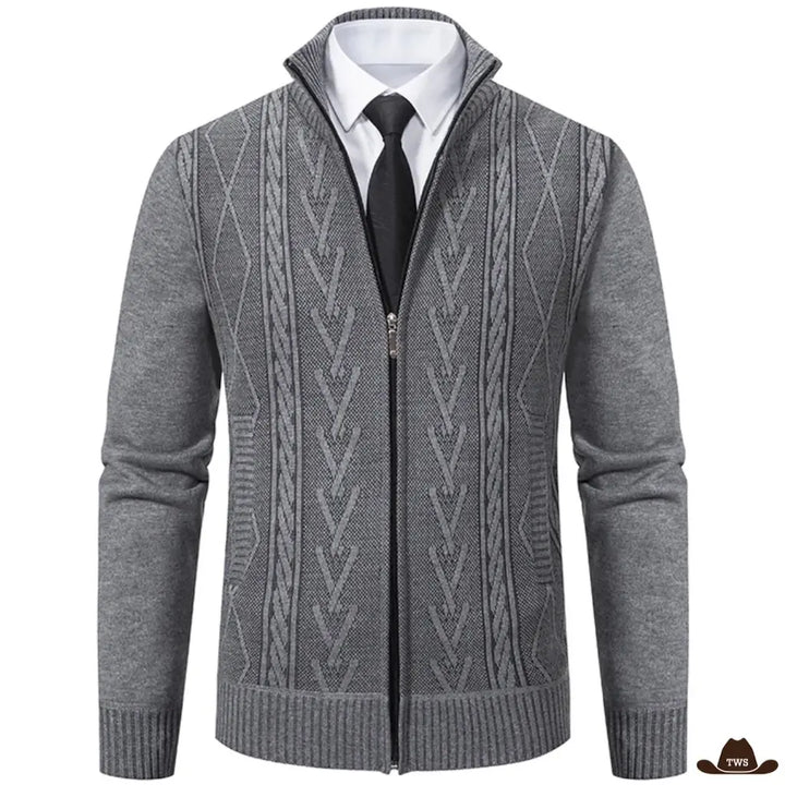 Pull Western Gris
