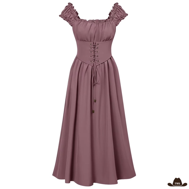 Western Robe Robe Longue Style Western | The Western Shop