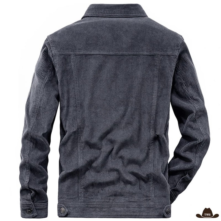 Veste Cowboy Mi-Longue Arrière