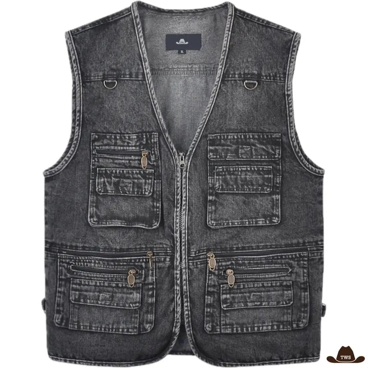 Veste de Cowboy Sans Manches Classic