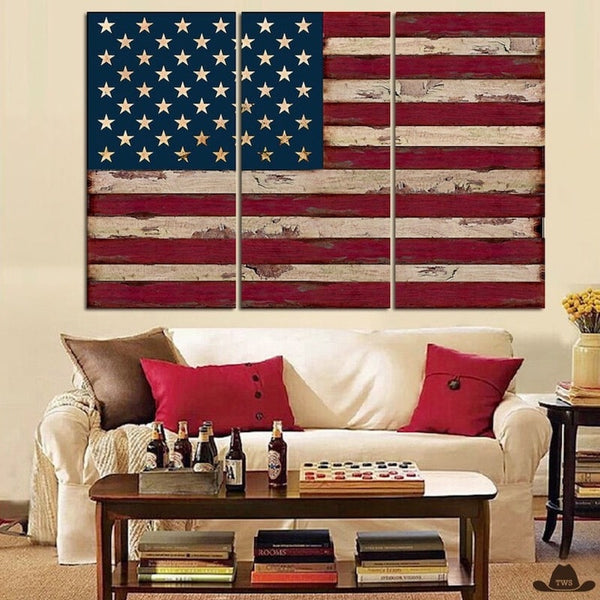 Tableau Drapeau Américain
