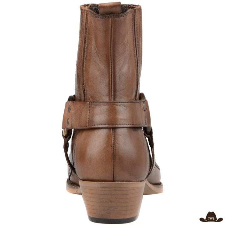 Bottes Cow boy Homme Vintage