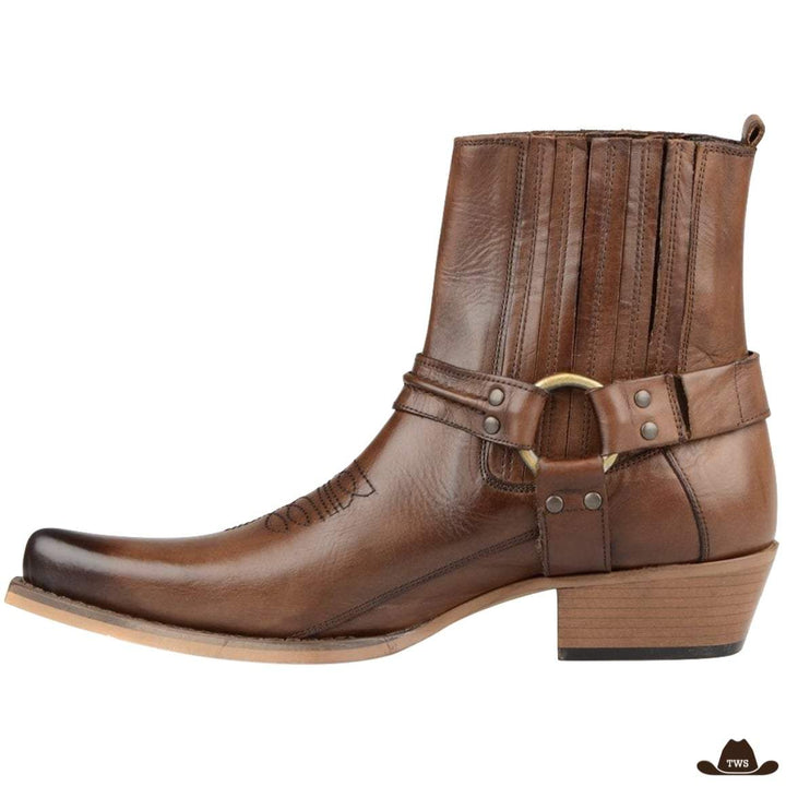 Bottes de Cowboy Homme Vintage