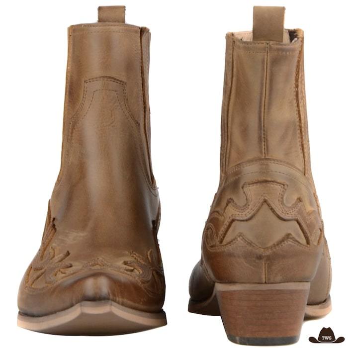 bottine camel cowboys