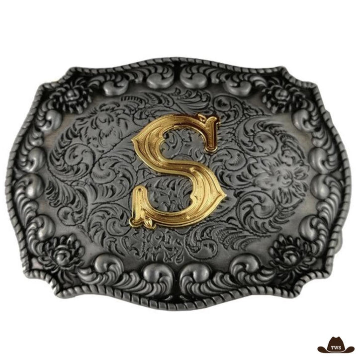 Boucle Ceinture Lettre S