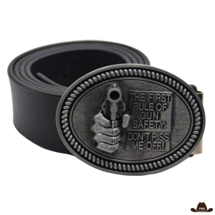 pistolet cowboy avec ceinture