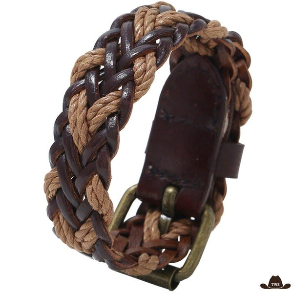 Bracelet Vintage Cuir