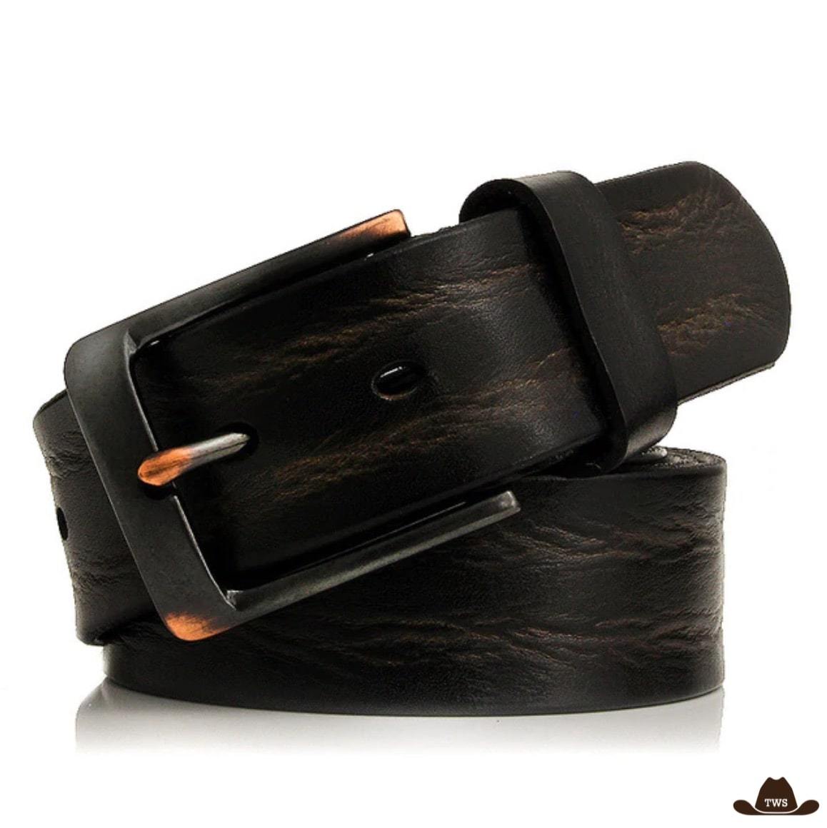 KorhLeoh Western Belt For Women Cowgirl PU Leather Waist