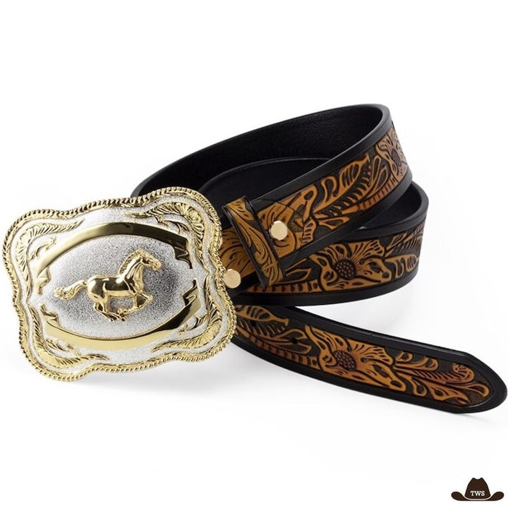 Ceinture Femme Boucle Western