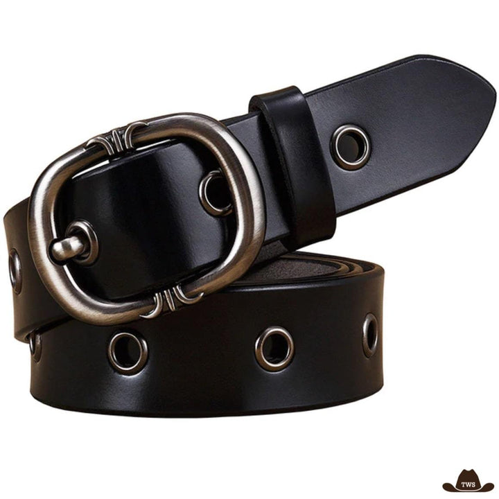 Ceinture Femme Western Noire