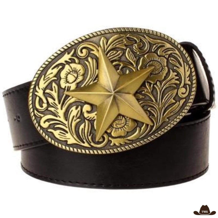 Ceinture type western - noire