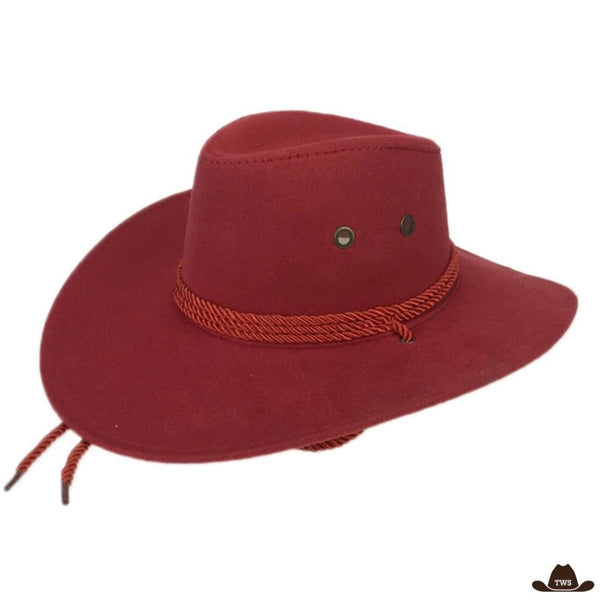 Chapeau Cowboy Rouge
