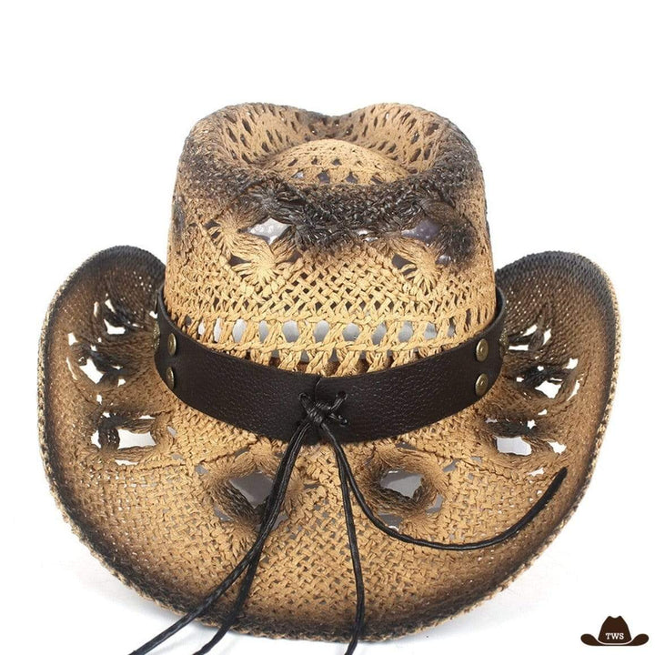 Chapeau en Paille Western Femme 