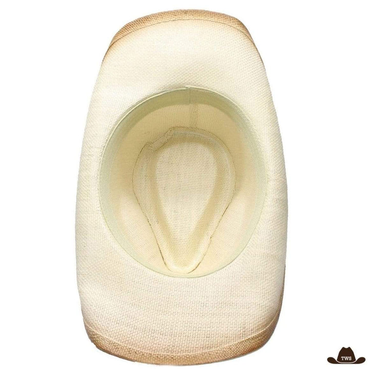 Chapeau Western Dundee Paille Intérieur