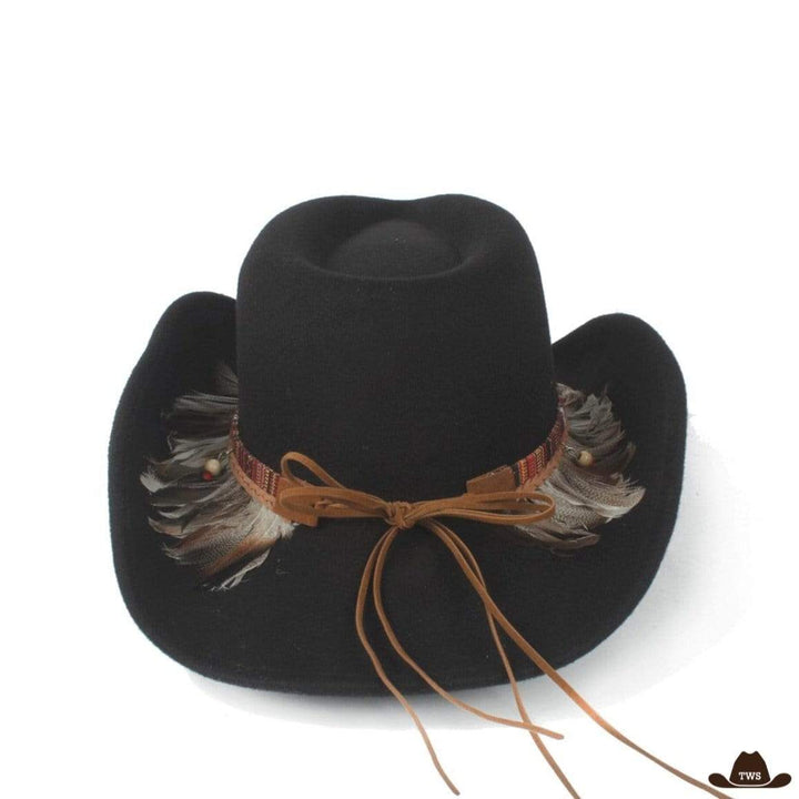 Chapeaux de Western Dakota Noir