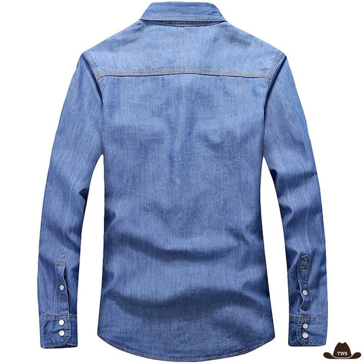 Chemise Western à Boutons Pressions