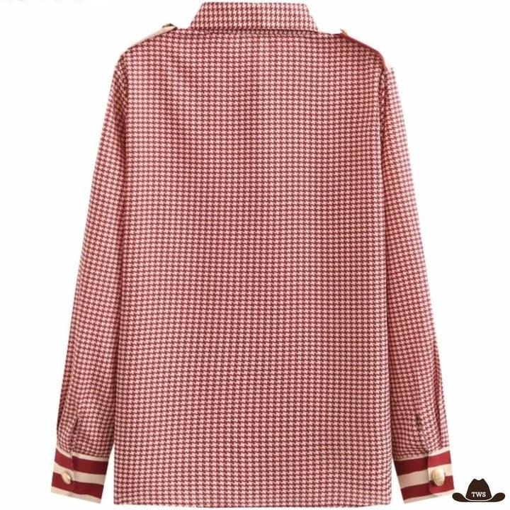 Chemise Carreaux Femme Style Country