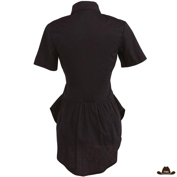 Chemise Country Femme Noire