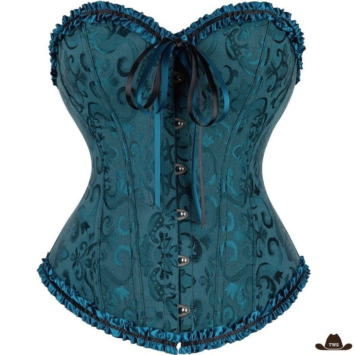 Corset Western Vert