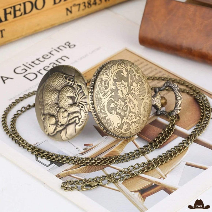 Montre Gousset Ours