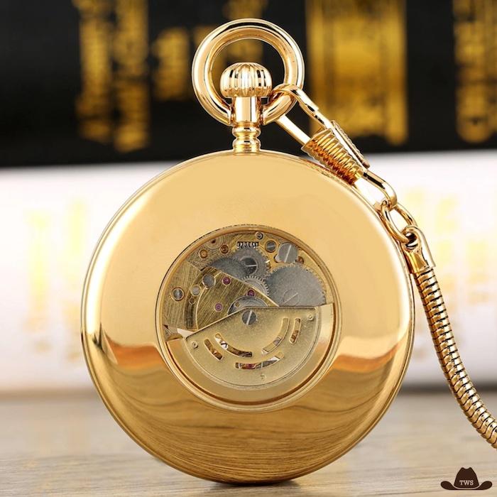 montre poche chiffre romain