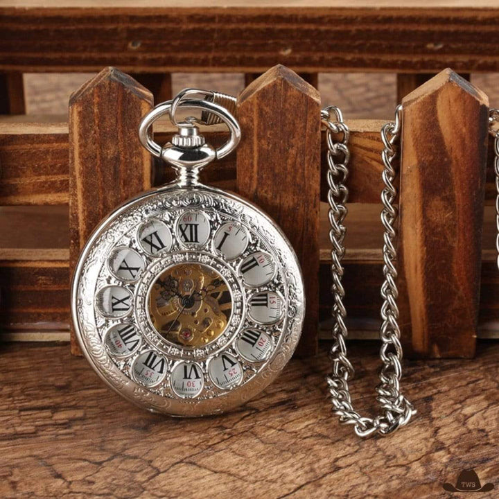 Montre de Poche Homme Mécanique