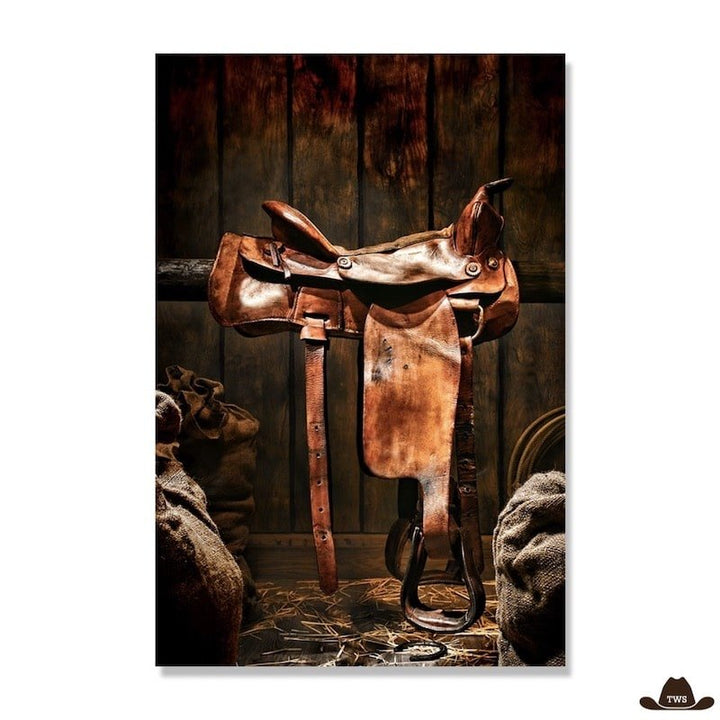 Peinture Far West Ranch Selle
