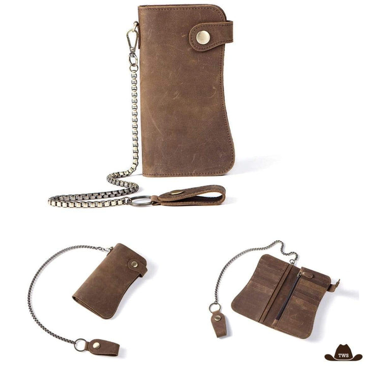 Porte-Monnaie Cowboy Marron