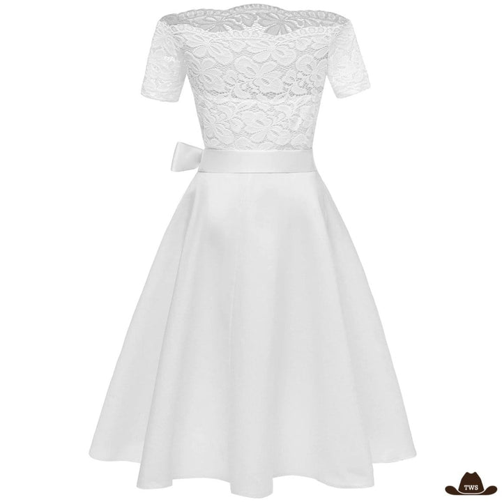 Robe Blanche Western