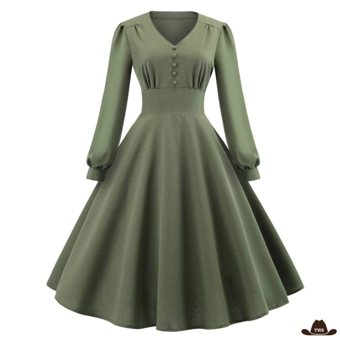 Western Robe Robe Longue Cowboy Hiver | The Western Shop
