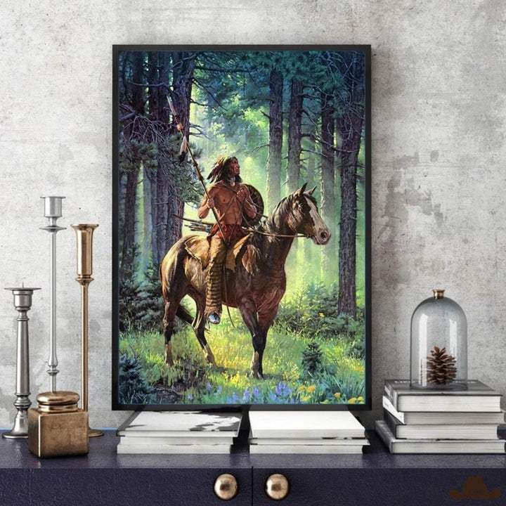 Tableau de Décoration Amérindien