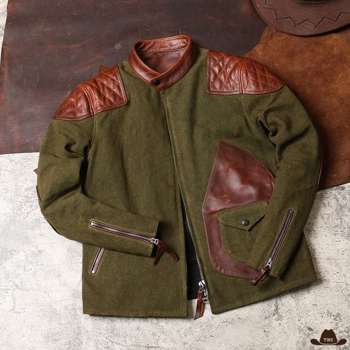 Veste Chasseur Western Verte