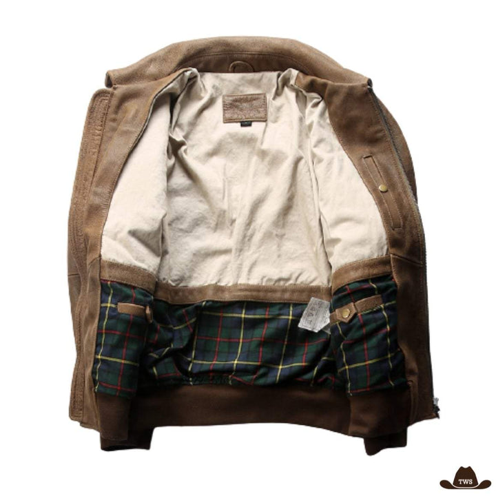 Veste Homme Style Cowboy Intérieur