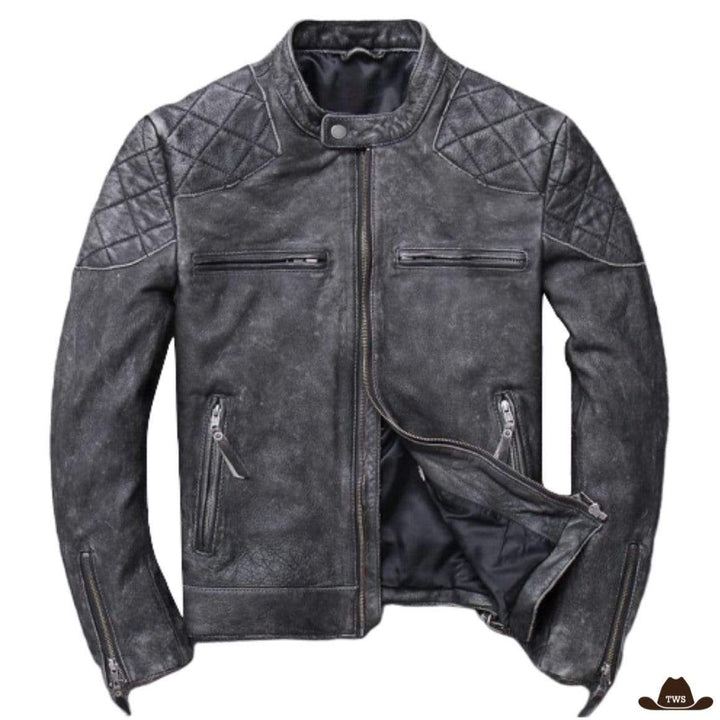 Veste Western Gris