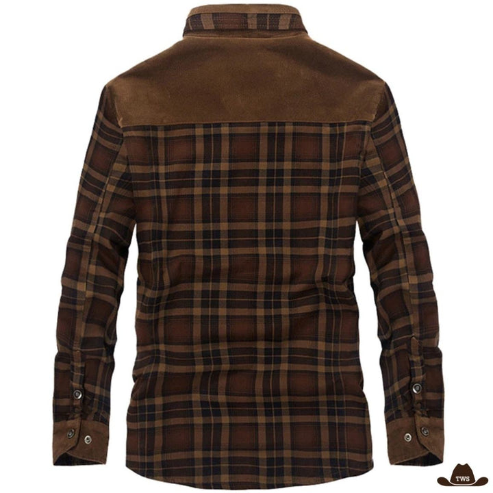 Veste de Western  Carreaux