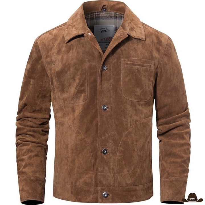 Veste Western Daim